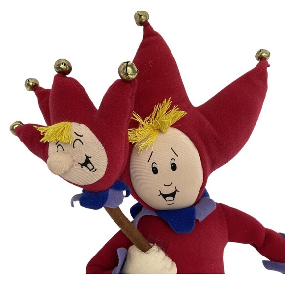 The Jester Has Lost His Jingle Plush Toy Stuffed Doll David Saltzman Kids play - Picture 4 of 14